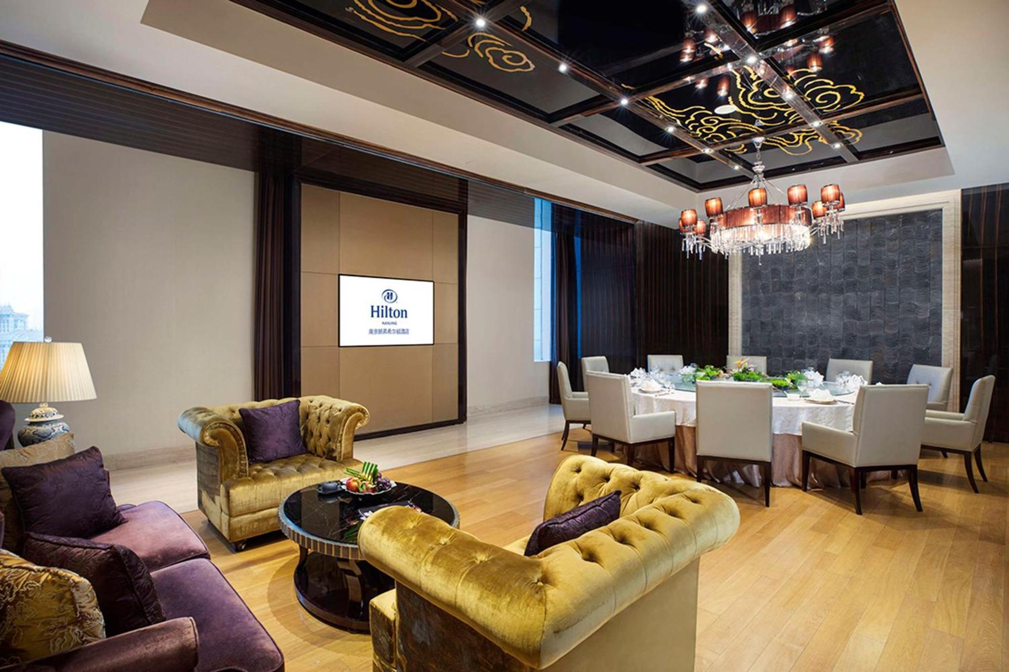 Hilton Nanjing Hotel Buitenkant foto