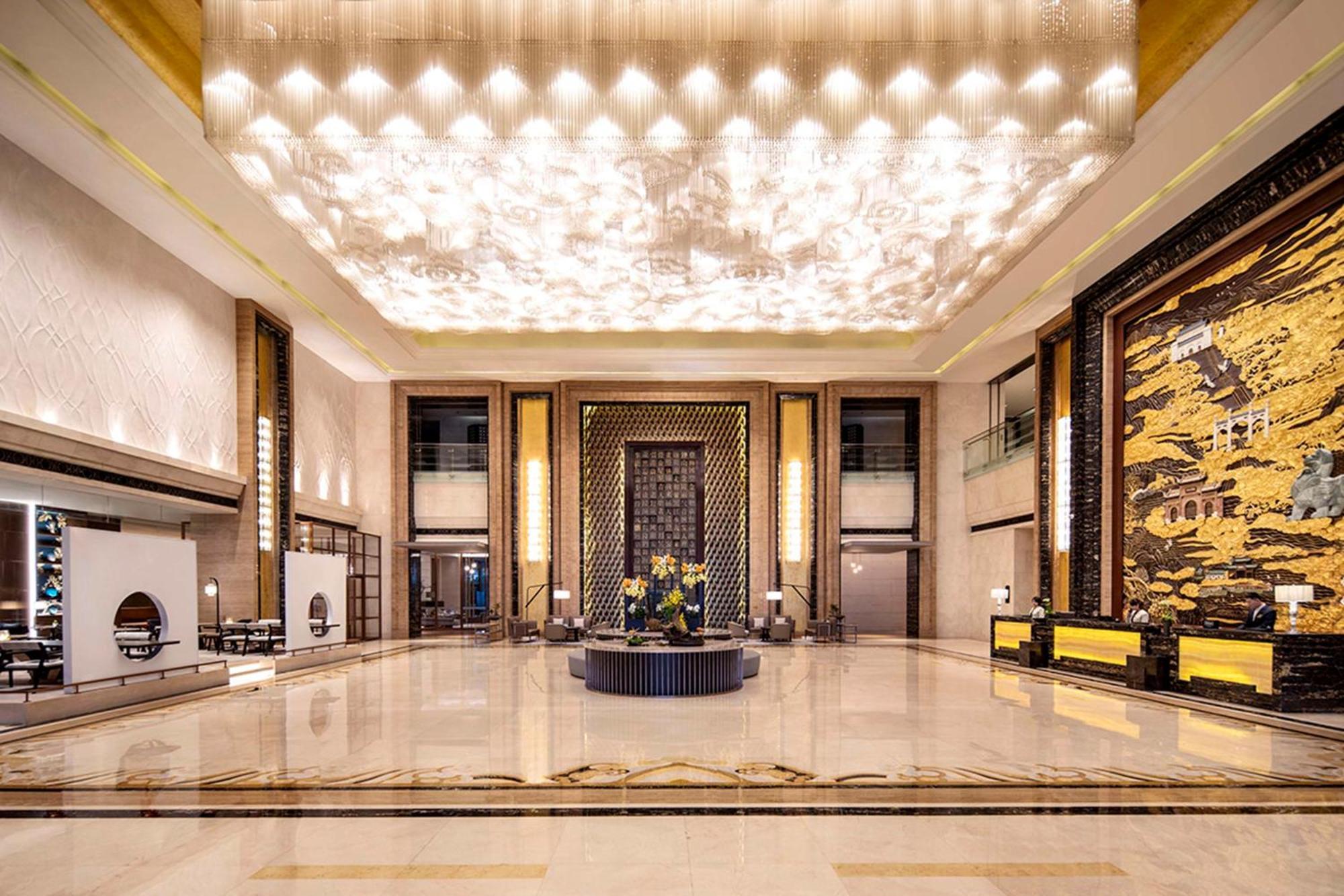 Hilton Nanjing Hotel Buitenkant foto