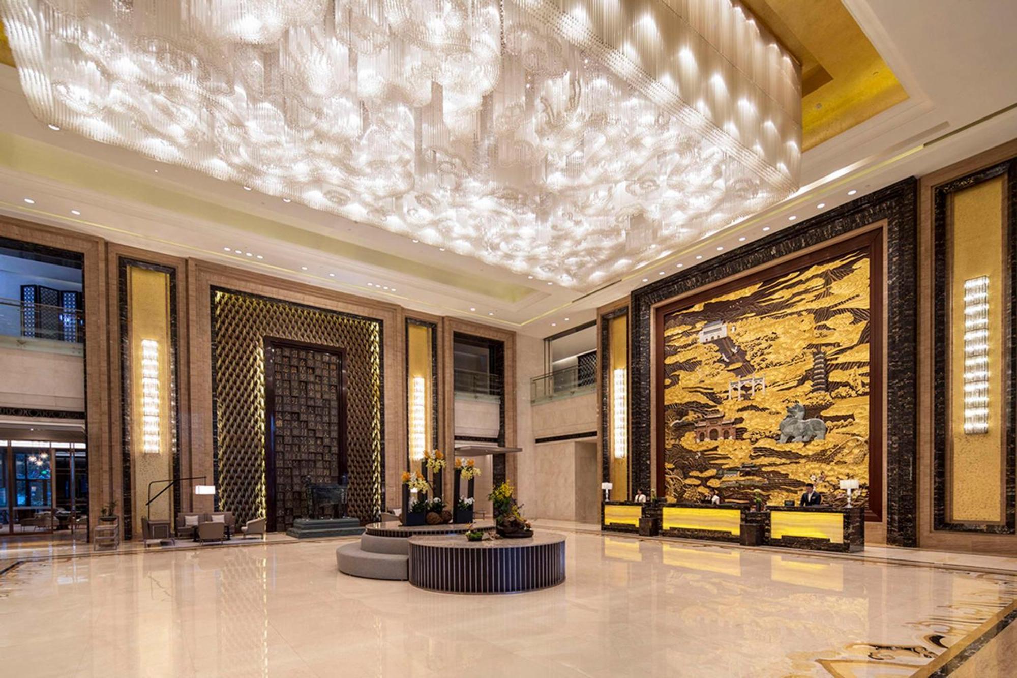 Hilton Nanjing Hotel Buitenkant foto