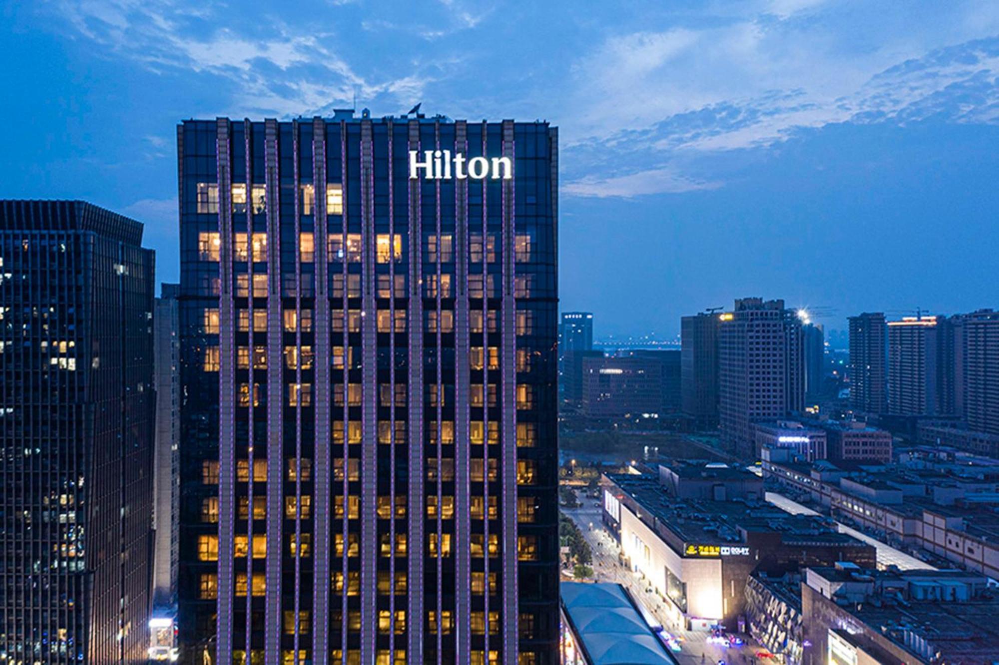 Hilton Nanjing Hotel Buitenkant foto