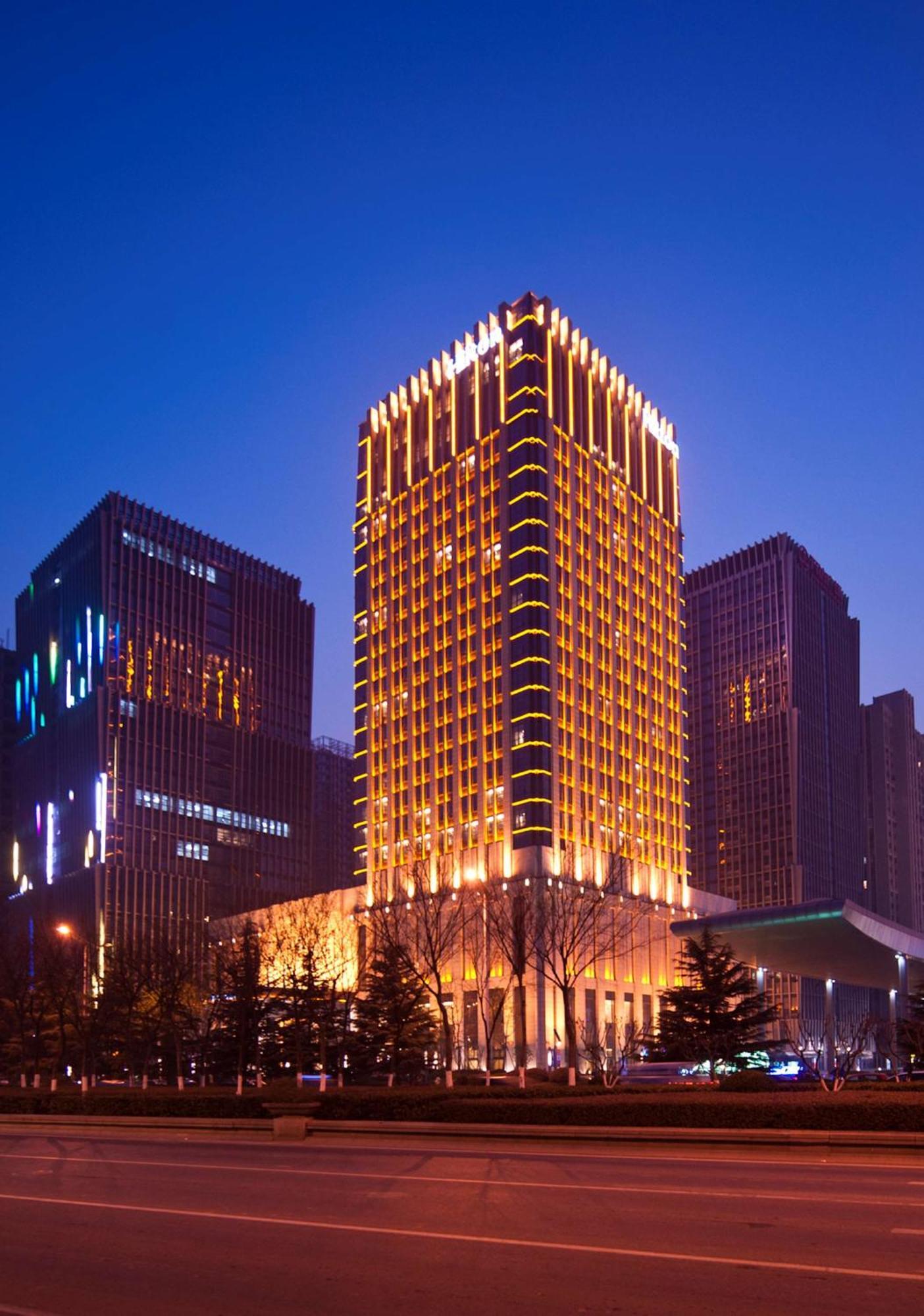 Hilton Nanjing Hotel Buitenkant foto